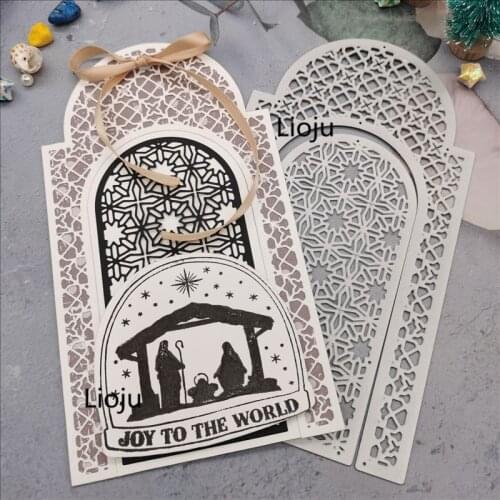 Building Brick Church Cutting Dies Scrapbooking Stencil Greeting Card Decoration DIY Scrapbooking Paper Photo Embossing Craft