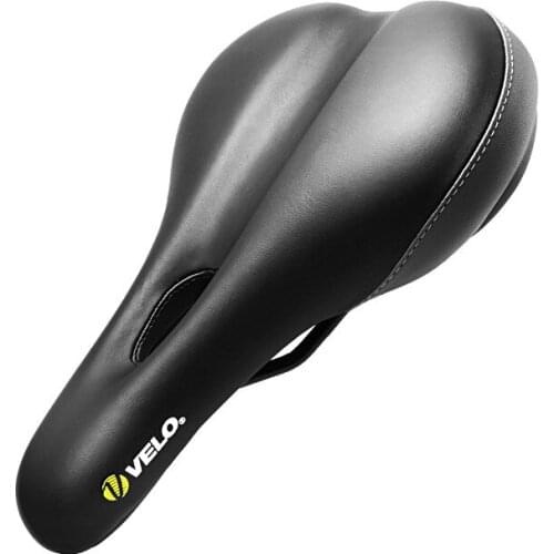 VELO Bicycle Seat Mountain Bike Thicken Silicone Soft Saddle Comfortable Shock Absorption Universal Car Seat 3592