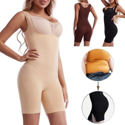 Seamless Women Bodysuit Sexy Modeling Push Up Corset Butt Lifter Shapewear Waist Trainer Body Shaper Chest Enhancing Underwear