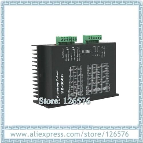 2 phase 32 bit DSP digital stepper driver Motor driver HB-860H 18-80VAC / 24-100VDC 7.2A fit for 57, 86 stepper motor