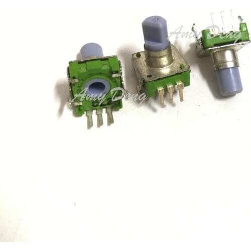 50pcs/lot Taiwan EC12 type rotary encoder switch 24 posioning number 24 pulse shaft 12MM encoder