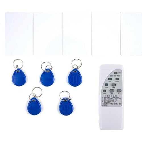 RFID ID Card Copier 125/250/375/500 KHz CR66 RFID Scanner Programmer Reader Writer Duplicator With light Indicator Sensitive