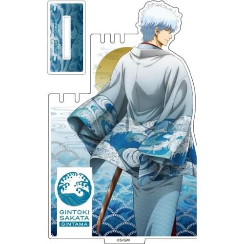 GINTAMA Katsura Kotarou Hijikata Toushirou Sakata Gintoki Acrylic Stand Figure Cartoon Model Plate Desktop Toys Cosplay