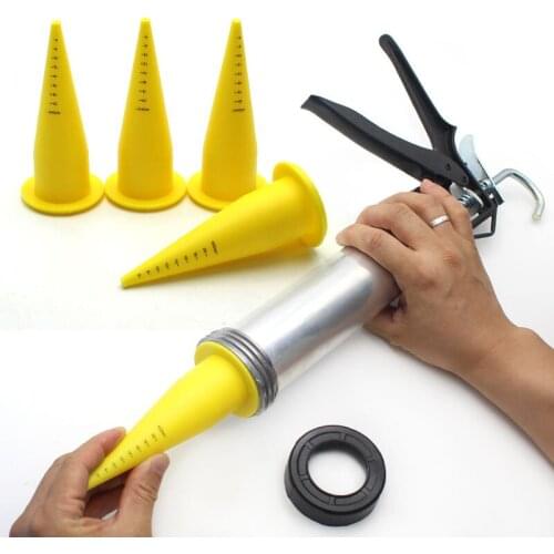 Carp Fishing Tool Aluminium Boilie Gun + 4pcs Spare Nozzles For Pop Up Boilie Carp Bait Making Method Feeder Fishing Accessories