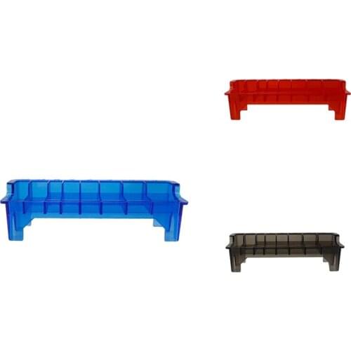 Hot 8 Grid Guide Limit Comb Storage Box Hair Clipper Organizer Case Salon Barber Tool