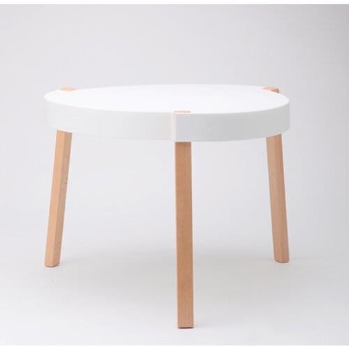 Hot Sell Living Room Furniture Modern Design Triangular Shape Plastic Table Top Console Table with Metal Legs for Garden Bedroom