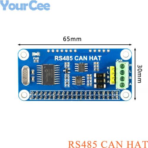 Expansion Board Module for Raspberry Pi 4B/3B+/Zero W RS485 CAN Module UART Communication Module