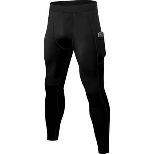 Men Compression Pant Running Tights Fitness Pants Male Gym Yoga Trousers Jogger Sports Leggings Sportswear Elastic Pants