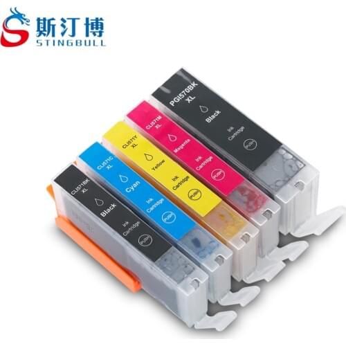 PGI-570 CLI-571 Ink Cartridges For Canon PIXMA MG5750 MG5751 MG5752 MG5753 MG6850 MG6851 MG6852 MG6853 MG7750 MG7751 MG7752