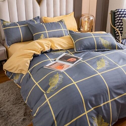 Prints Bedding Set 3/4pcs Kids/adult Bed Linen Duvet Cover Bed Sheet Pillowcase fruit quilt cover sets Bedroom Full Queen Size