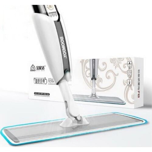 130206/Home / kitchen / living room / floor/Spray spray mops/no hand wash lazy mop/Ultra-fiber carbon wire cloth