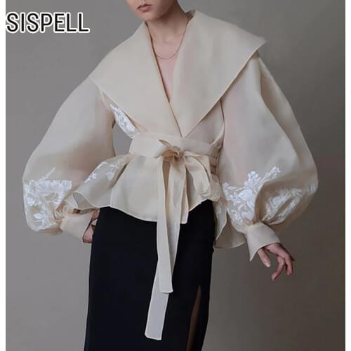 Женские рубашки SISPELL China At AliExpress