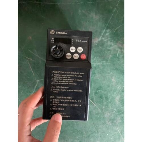 SS2-021-0.75K 0.75KW 220V USED one , Inverter , Good Working