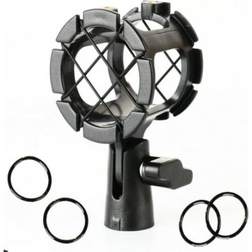 Universal Microphone Mic Suspension Shock Mount Pencil Clip Clamp Holder Stand