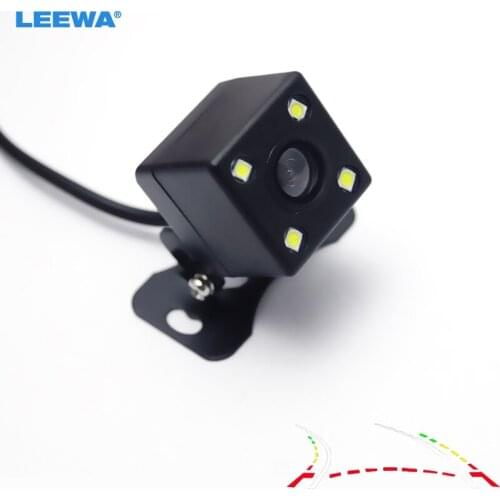 LEEWA A-Sure Advanced Dynamic Parking Track Rear View Reversing CCD Camera HD 170 Degree Night vision Waterproof Dust-proof