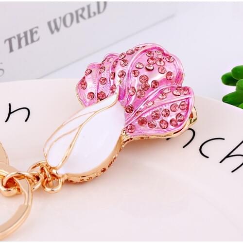 Factory main product cabbage shape simple design keychain vegetable zinc alloy keychain