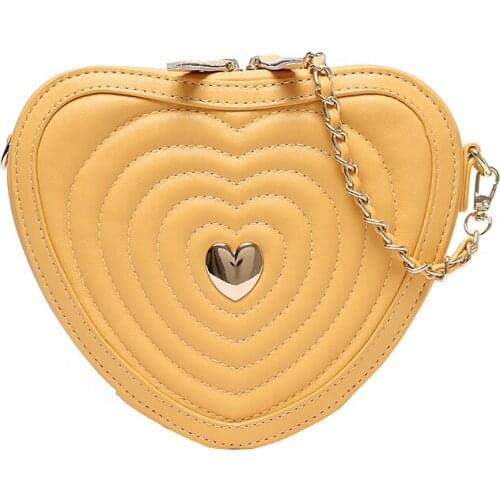 Love heart womens shoulder bag brand lady Messenger bag shopper handbag female party bags for women 2019 girl discount bag