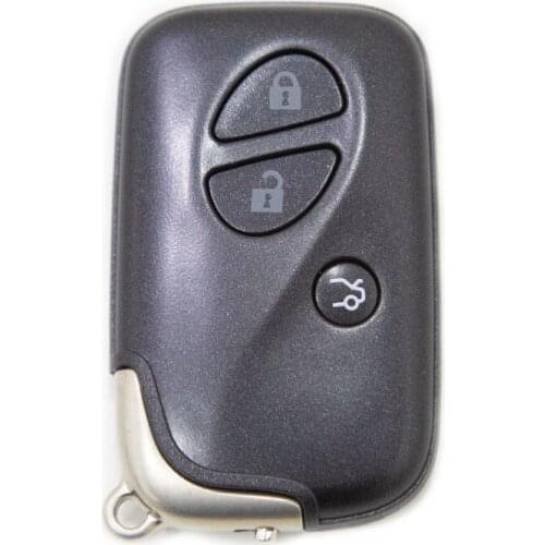 Ziguang 3Buttons Intelligent Remote Key Shell for Toyota LEXUS 3 Buttons Key Case Fob For Toyota Lexus with Trunk button
