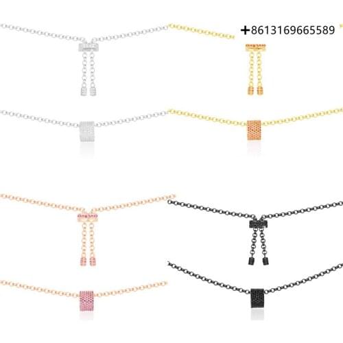 100% original high quality 1:1 copy KALEIDOSCOPE necklace female fashion pop jewelry free postage factory direct sales quality a