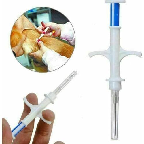 100Pcs 1.25*7mm microchip implants rfid small FDX-B pet syringe cat dog id tracking animal glass tag 134.2KHz animal syringes