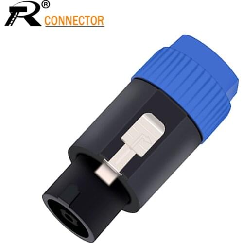 20pcs Wire connector SpeakON 8Pin Powercon Plug Speaker Cable Connectors 8 Pole Plug Male Audio Speaker Power plug