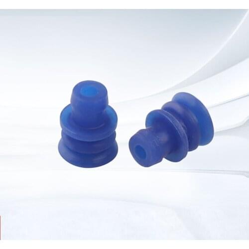 200-2000Pcs Blue Auto Wire Connector Rubber Seal Super Waterproof Silicone Wire Seals 281934-2 For Tyco 1.5 Series