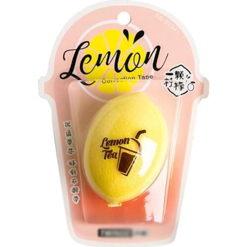 5mm*6m Creative White Out Correction Tape Mini Lemon Corrector Student Stationery Scrapbooking Correction Tape Office Supplies
