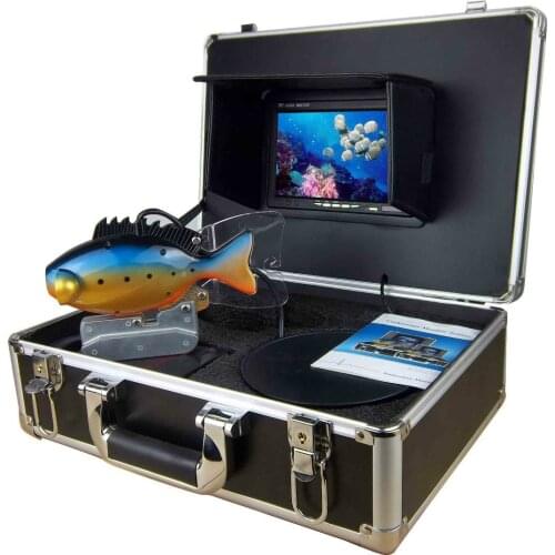 7 Inch Monitor Fish Finder Underwater 20M Fishing Video Camera Kit With DVR Function Waterproof