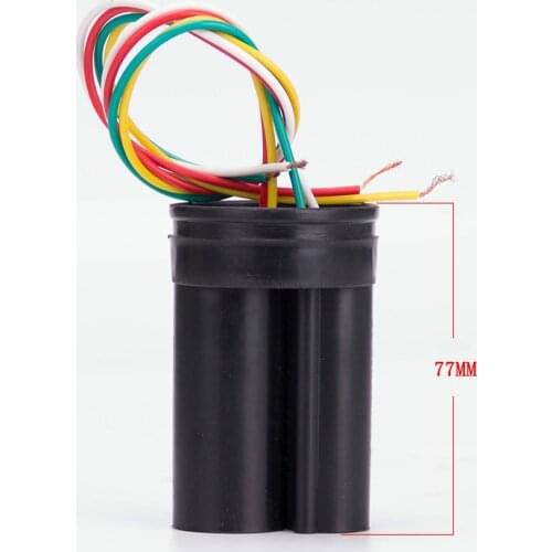 CBB60 Washing Machine Capacitor 12uf+5uf 450V Household Double-barrel Semi-automatic Four-wire Start-up Film Capacitor