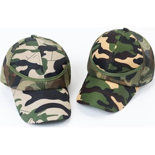 Baby Hat Boy Mesh Camouflage Baseball Cap Kids Cap Outdoor Summer Autumn for Boys Girls Casual Net Caps Kids Hats 3-9 Years Old