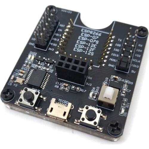 ESP8266 Test Frame Burner Development Board WIFI Module Support for ESP-12F ESP-07S ESP-12E ESP-01S ESP12S