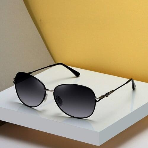 High-end Pilot High Quality Sun Glasses Men WomenPolarized Mirror Sunglasses Custom Made Myopia Minus Prescription Lens -1 to -6