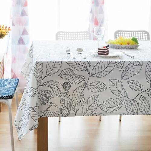 2021 New Fashion Decorative Table Cloth Cotton Linen Tablecloth Rectangular Tablecloths Dining Table Cover Mantel Mesa