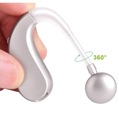 Rechargeable Mini Digital Hearing Aid Sound Amplifiers Wireless Ear Aids for Elderly Moderate to Severe Loss Audifonos
