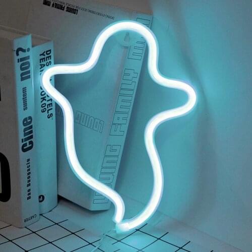 Specter Neon Signs Special LED Night Light Wall Decor Battery Powered for Home Bedroom Bar UD88