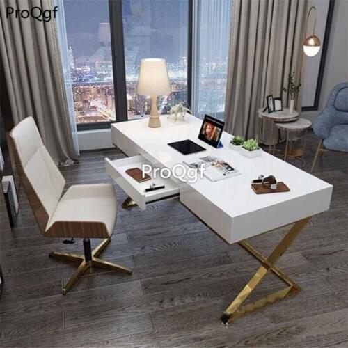 Prodgf 1Pcs A Set Light Luxury Sweet Office Study Table Desk(no chair)