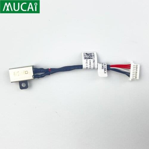 DC Power Jack with cable For Dell Inspiron 17 7778 7779 P30E 7378 7368 7405 5482 laptop DC-IN Charging Flex Cable 06VV22