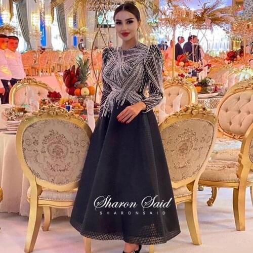 Sharon Said Women's Evening Dresses Below The Knee