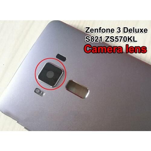 Ymitn 100% New Camera lens Camera cover glass For Asus Zenfone 3 Deluxe S821 ZS570KL 5.7"