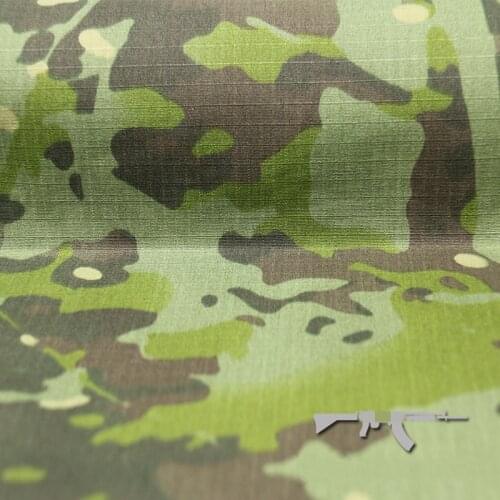 1.5M Width Green Jungle CP Camouflage Plaid Fabric Tropic Multi Camouflage Pattern Polyester Cotton Cloth