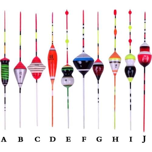 1 PCs/Set Fishing Floats Mix Size Fashion Float Bobber Float Buoy Fluctuate Light Stick Floats For Fishing Accessories Tools