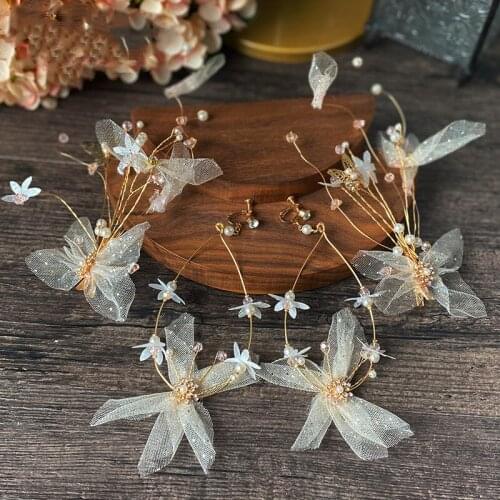 4 pics Vintage Crystal Rhinestone Bridal Barrettes with Earring Tiaras Brides Headpieces Wedding Hair Accessories заколки 2021