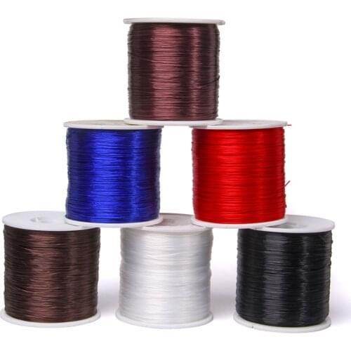 500M 0.8mm Quality Strong Korean Crystal Elastic Stretchy String Thread Wire Necklace Beading Cord for Bracelet Jewelry Making