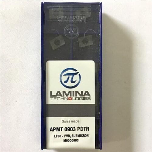 APMT0903PDTR LT30 Original LAMINA CNC blade carbide insert lathe tool