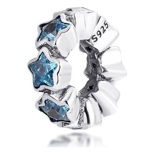 Beads fit for Pandora Bracelets Starshine charms 100% 925 Sterling Silver Jewelry Free Shipping
