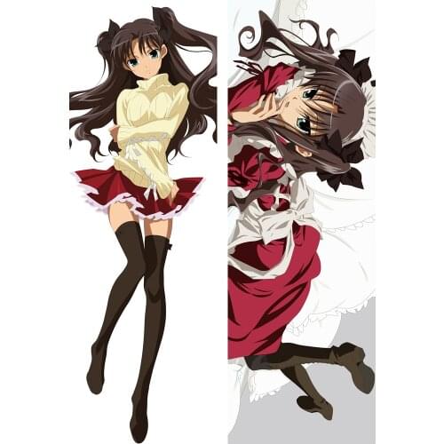 Japan Anime Fate/Stay Night Tohsaka Rin Dakimakura Hugging Body Pillowcase Throw Pillow Cover Case Home Bedding 100/150/160cm