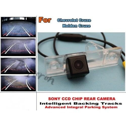 For Chevrolet Cruze For Holden Cruze Sedan Car Back Up Parking Camera Integrative Dynamic Path / Japan imports CCD Night Vision