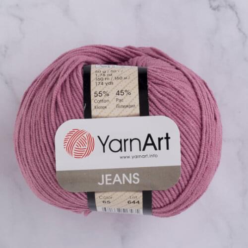 Yarnart Jeans 65 Yarn %55 Cotton - %45 Poly Acr 50g-160m Cardigan Sweater Shawl Blouse Home Textile Amigurumi Crochet Knitting