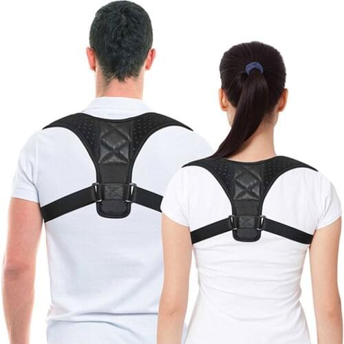 Posture Corrector Adjustable Back Shoulder Correction Brace Belt Clavicle Fracture Support ASD88