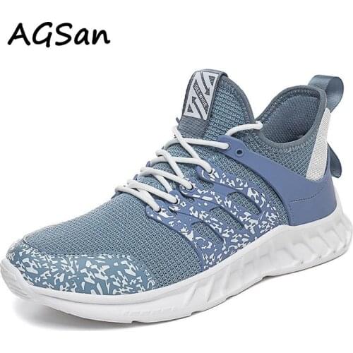 Men Sneakers Big Size 46 Breathable Mesh Walking Shoes Non-slip Lightweight Mens Running Shoes Outdoor Comfortable Male Trainers